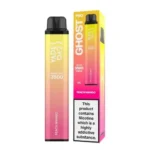 Vapes Bars Ghost Pro Peach Mango disposable vape 20 mg nicotine with 3500 puffs for fruity flavor