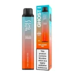 Vapes Bars Ghost Pro Pink Orange Fizz disposable vape 20 mg nicotine with 3500 puffs for fruity citrus flavor
