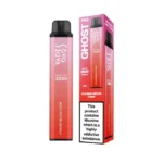 Vapes Bars Ghost Pro Strawberry Melon Chew disposable vape 20 mg nicotine with 3500 puffs for sweet fruity flavor
