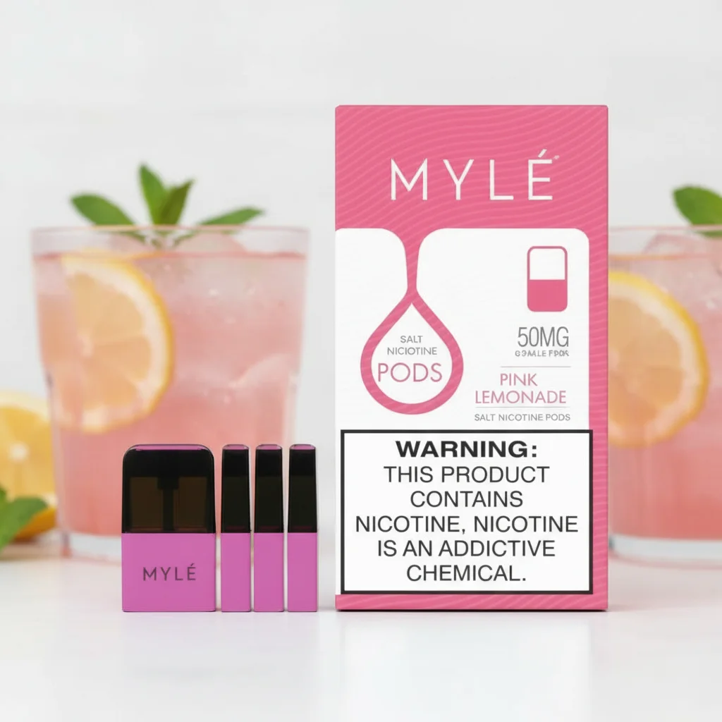 Myle V4 Pink Lemonade Disposable pods Myle V4 Pink Lemonade Disposable pods