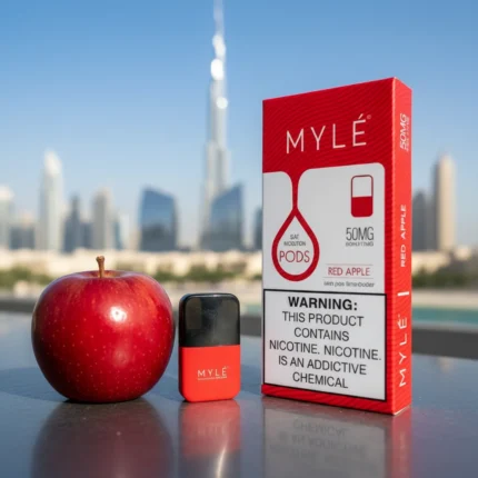 Myle V4 Red Apple disposable pods 50mg
