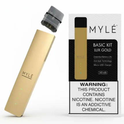 Myle V4– Lux Gold Rechargeable Vape Device
