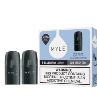 BUY Myle Meta V5 Blueberry Lemon Pods disposable pack of (2)