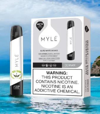 Myle V5 Elite White Meta Device