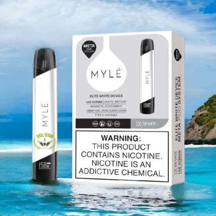 Myle V5 Elite White Meta Device