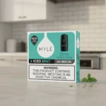 Myle V5 Iced Mint Fruit Meta Pods pack of two (2) disposable magnetic