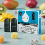 Myle V5 Iced Tropical Fruit Meta Pods pack of two (2) disposable magnetic