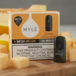 Myle V5 Mega Melon Meta Pods pack of two (2) disposable magnetic