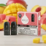 Myle V5 Peach Mango Watermelon Meta Pods pack of two (2) disposable magnetic