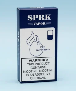 SPARK VAPOR Iced Quad Berry Pod Pre filled Disposable (Pack of 4)