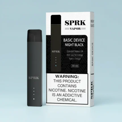 SPARK VAPOR Night Black Disposable Device (Pack of 4)