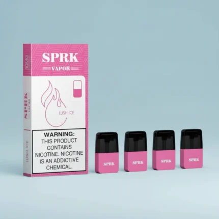 SPRK Lush Ice Pod Pre filled Disposable vape (Pack of 4)