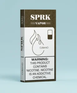 SPRK VAPOR Cubano Pod Pre filled Disposable (Pack of 4)