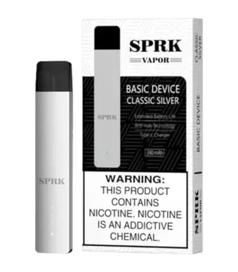 SPRK VAPOR Device Classic Silver