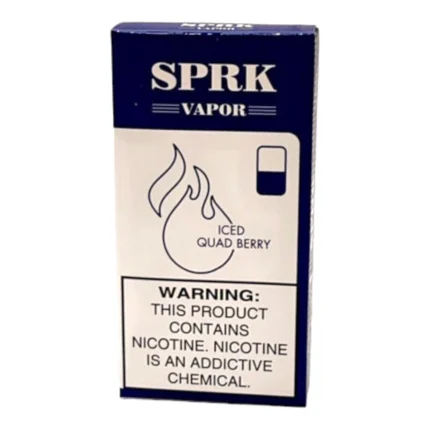 SPARK VAPOR Iced Quad Berry