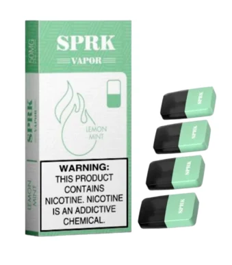Spark Vapor Lemon Mint Pod Disposable IN dubai