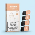 SPRK VAPOR Peach Pod Pre filled Disposable (Pack of 4)