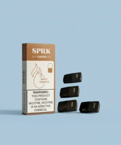 SPRK VAPOR Sweet Tobacco Pod Pre filled Disposable (Pack of 4)