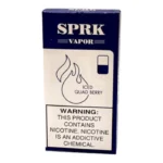 Spark Vapor Iced Quad Berry pre-filled disposable pods pack of 4 with mixed berry ice flavor
