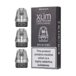 OXVA XLIM Pod Cartridge Pack of 3 for XLIM vaping device compatible with nicotine salts