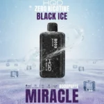 Black Ice HQD Miracle 8000 Puffs Zero Nicotine