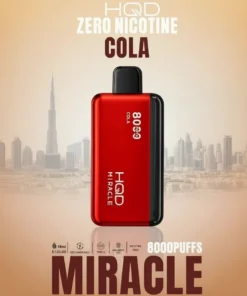 Cola HQD Miracle 8000 Puffs Zero Nicotine