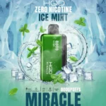 Ice Mint HQD Miracle 8000 Puffs Zero Nicotine