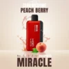 Peach Berry HQD Miracle 8000 Puffs Zero Nicotine