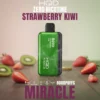 Strawberry Kiwi HQD Miracle 8000 Puffs Zero Nicotine (0%) Disposable