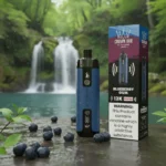 Blueberry Gum Al Fakher Crown Bar 12000 Puffs Disposable Vape