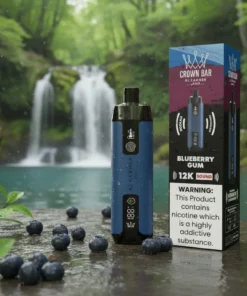 Blueberry Gum Al Fakher Crown Bar 12000 Puffs Disposable Vape