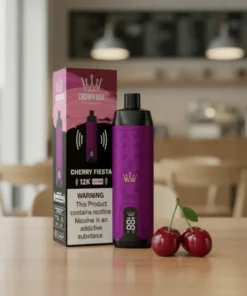 Cherry Fiesta Al Fakher Crown Bar 12000 Puffs Disposable Vape