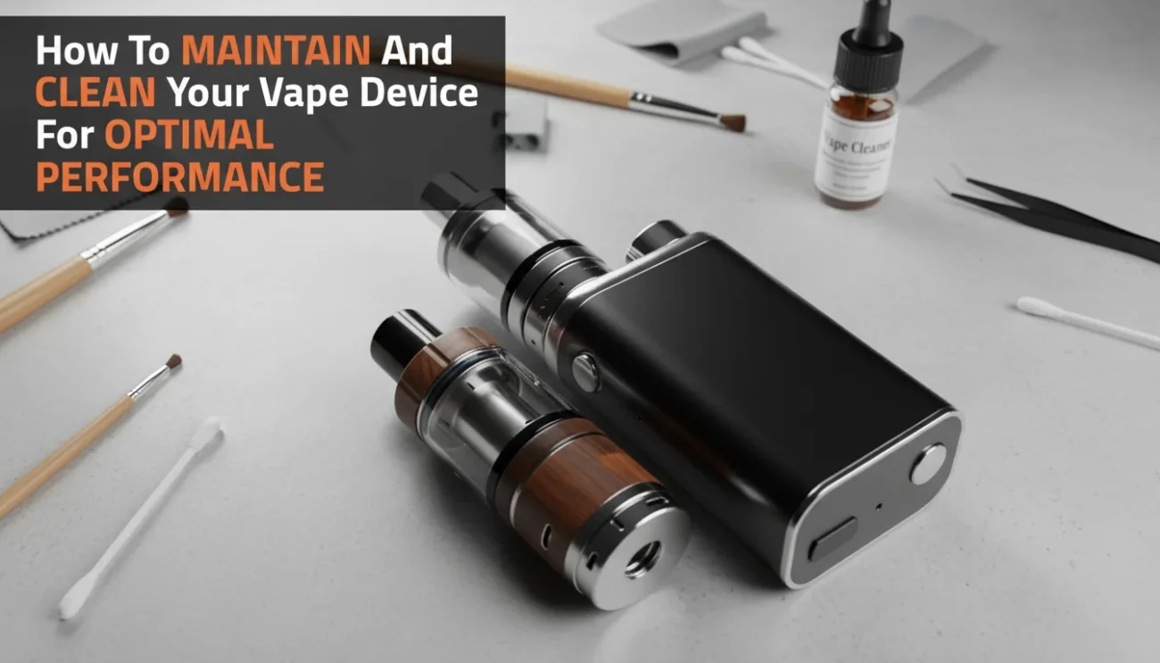 How to Maintain Your Vape Device for Better Performance