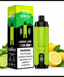 Lemon Lime Al Fakher Crown Bar 12000 Puffs Disposable Vape