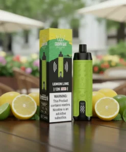 Lemon Mint Al Fakher Crown Bar 12000 Puffs Disposable Vape