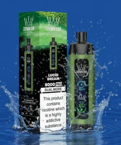Lucid Dream Al Fakher Crown Bar 8000 Puffs Disposable Vape