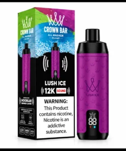 Lush Ice Al Fakher Crown Bar 12000 Puffs Disposable Vape