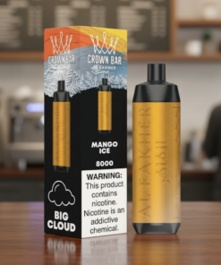 Mango Ice Al Fakher Crown Bar 8000 Puffs Disposable Vape