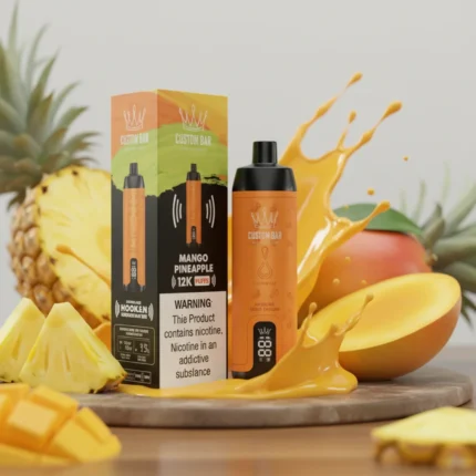 Mango Pineapple Al Fakher Crown Bar 12000 Puffs Disposable Vape