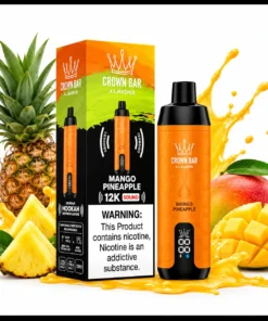 Mango Pineapple Al Fakher Crown Bar 12000 Puffs Disposable Vape