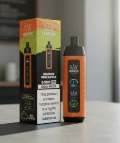 Mango Pineapple Al Fakher Crown Bar 8000 Puffs Disposable Vape