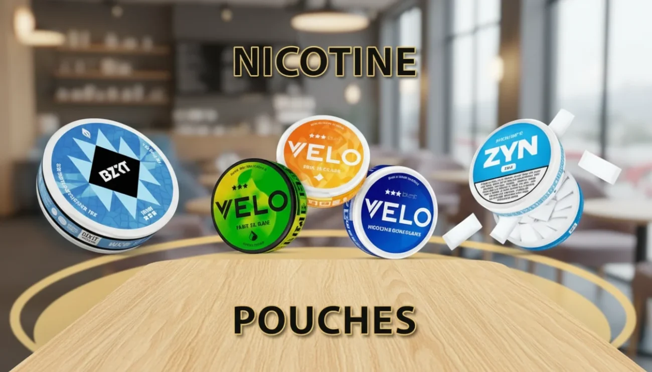 Is Vaping Legal in UAE? Complete 2025 Guide 5 Nicotine pouch packaging display