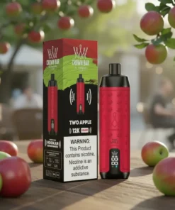 Two Apple Al Fakher Crown Bar 12000 Puffs Disposable Vape
