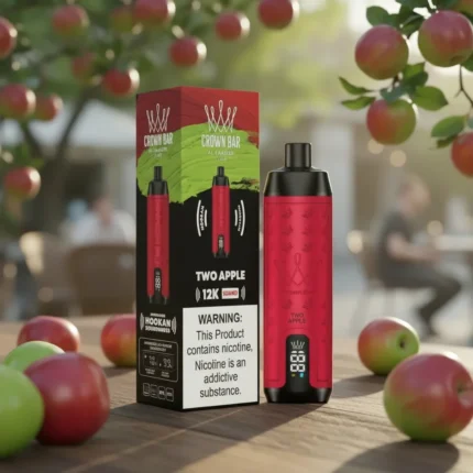 Two Apple Al Fakher Crown Bar 12000 Puffs Disposable Vape