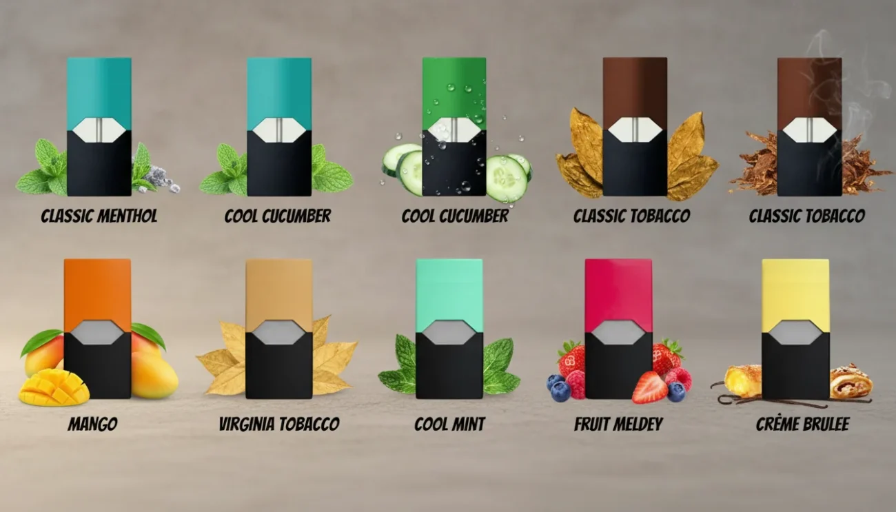 Available JUUL Pod Flavors in Dubai 1