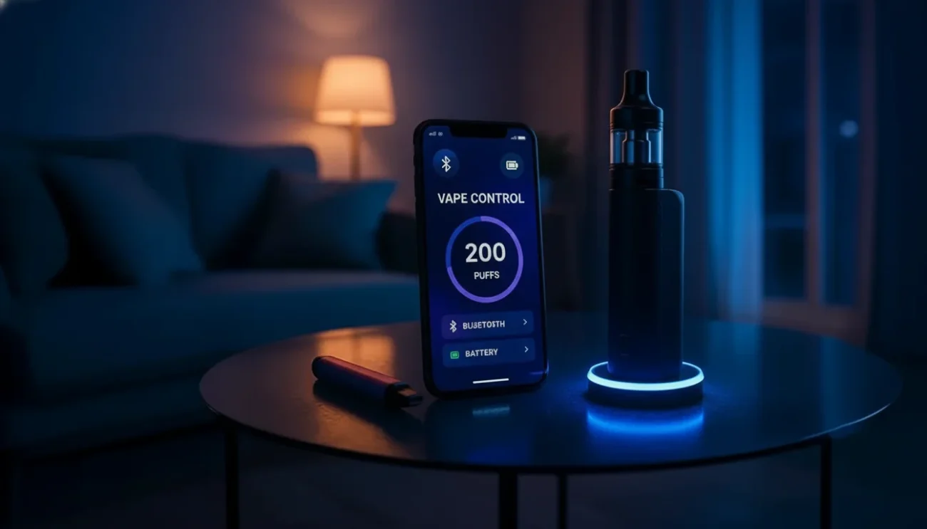 Bluetooth and App Connected Vape Technology