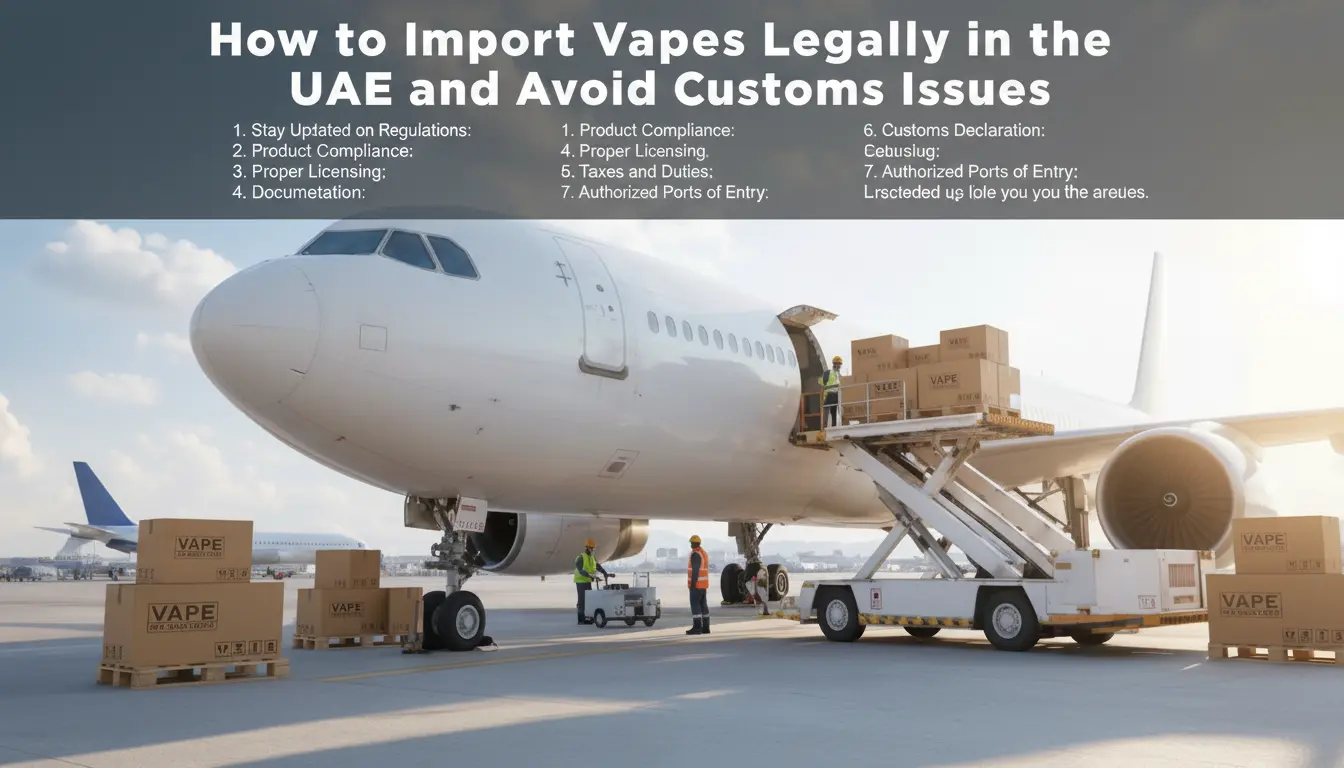 How to Import Vapes Legally in the UAE and Avoid Customs Issues