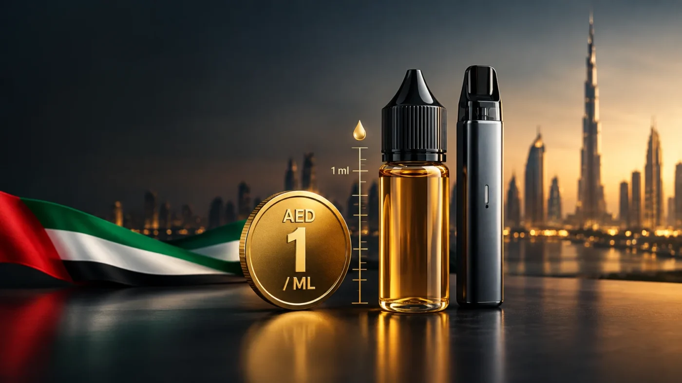UAE Vape Tax 2026: What the New AED 1/ml Minimum Price Means for Your Next Purchase