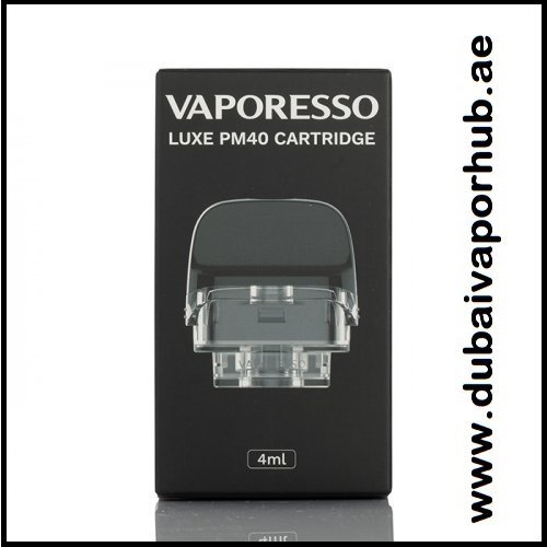VAPORESSO LUXE PM40 CARTRIDGE 4ml (2Pcs) IN UAE 2 VAPORESSO LUXE PM40 CARTRIDGE 4ml (2Pcs) IN UAE - Image 2