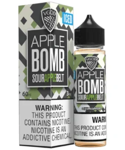 Apple Bomb by VGOD (Iced & Non-Iced) – 60mL (3 mg) – Vape Juice - Image 3